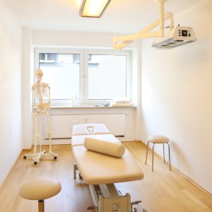 Behandlungsraum für Chiropraktik als Heilpraktiker Behandlung